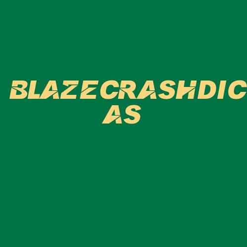 Logo da BLAZECRASHDICAS