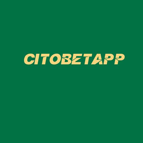 Logo da CITOBETAPP